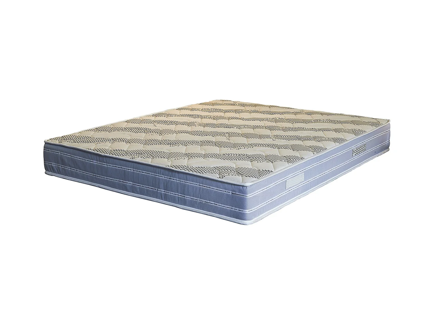 Matelas 180x200 x 23 cm + Oreiller Visco - Ferme - rembourrage 100 % polesther - âme 100 % polyuréthane poli lattex HR Dernière Génération - Très Resp