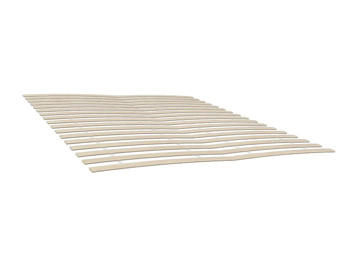 Sommiers à lattes avec 34 lattes 2 pièces 90x200 cm
