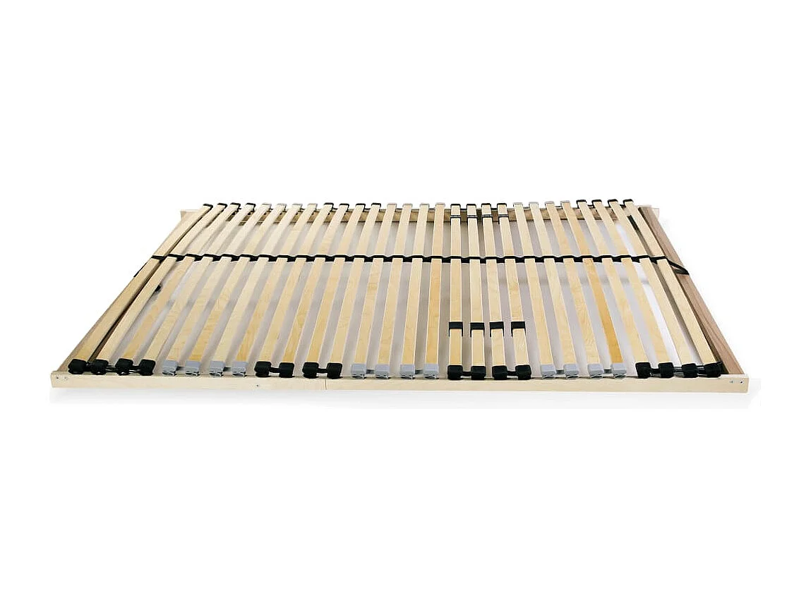 Sommier à lattes avec 28 lattes 7 zones 100 x 200 cm