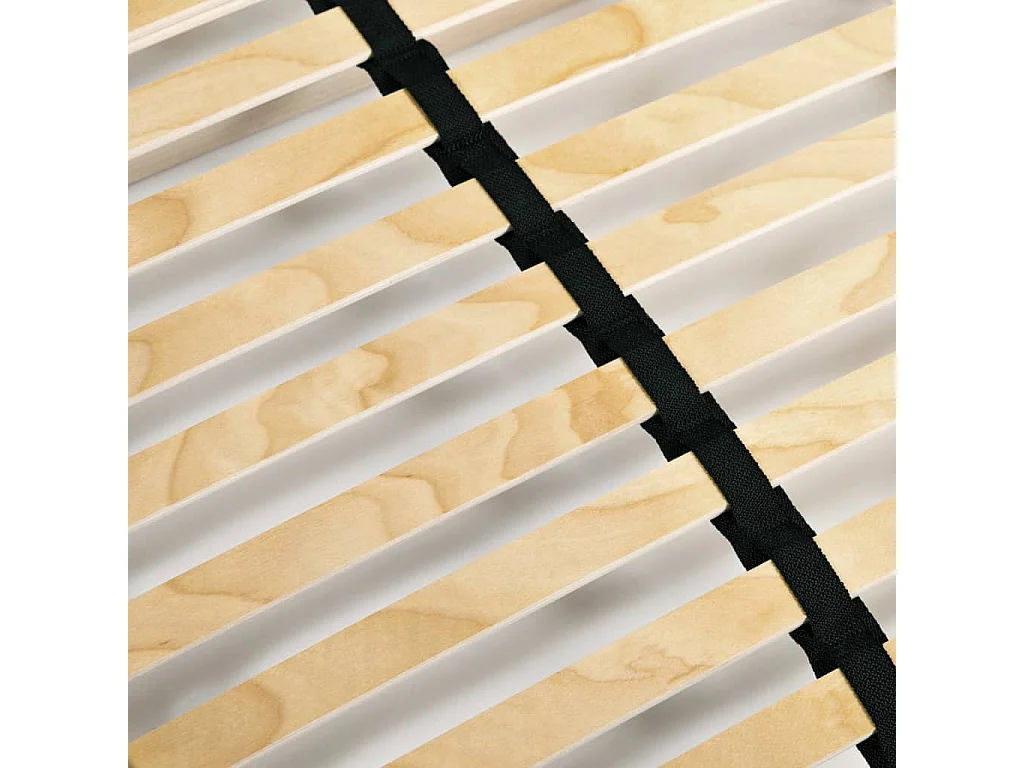 Sommier à lattes avec 28 lattes 7 zones 140 x 200 cm
