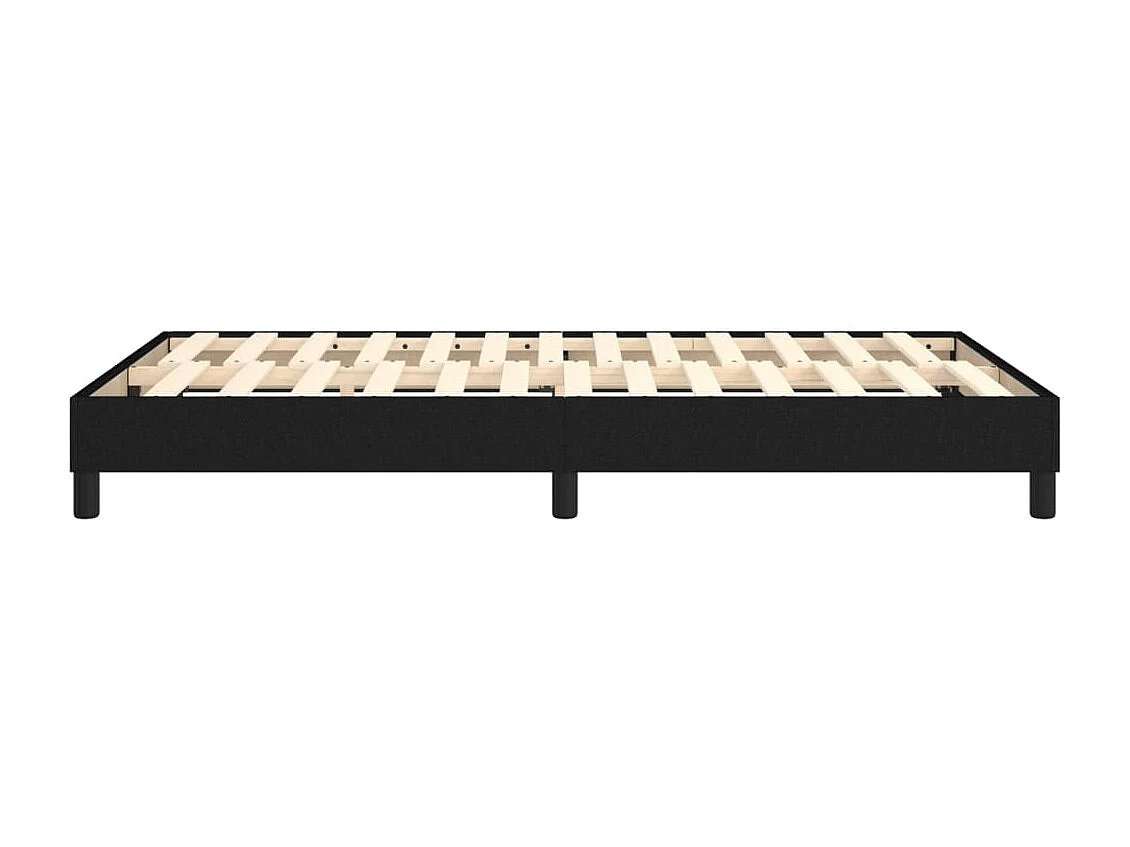 Bedframe zonder matras 120x200 cm stof zwart