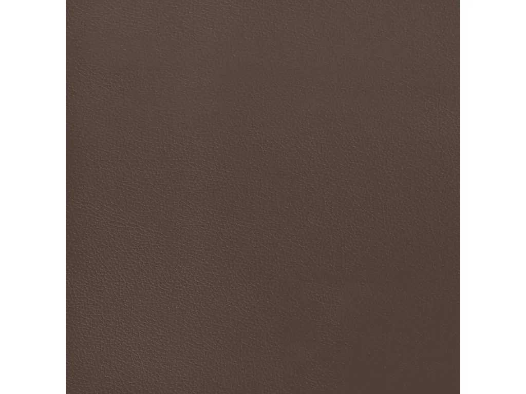 Sommier à lattes de lit Marron 80x200 cm Similicuir