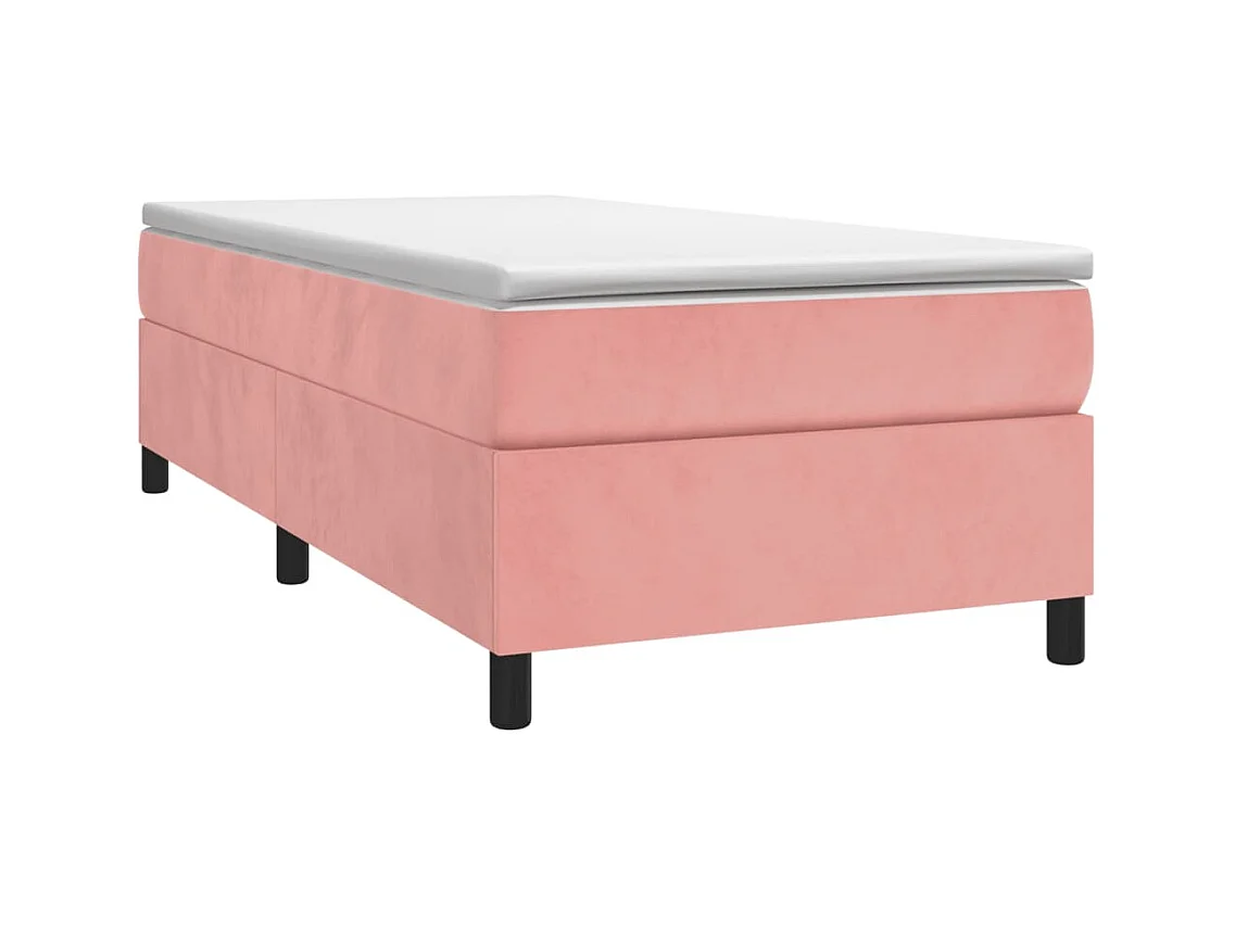 Sommier à lattes de lit Rose 90x200 cm Velours