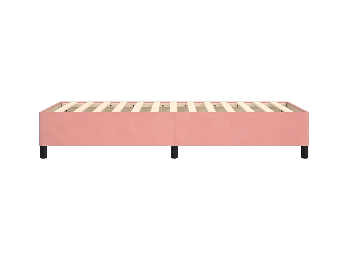 Sommier à lattes de lit Rose 90x200 cm Velours