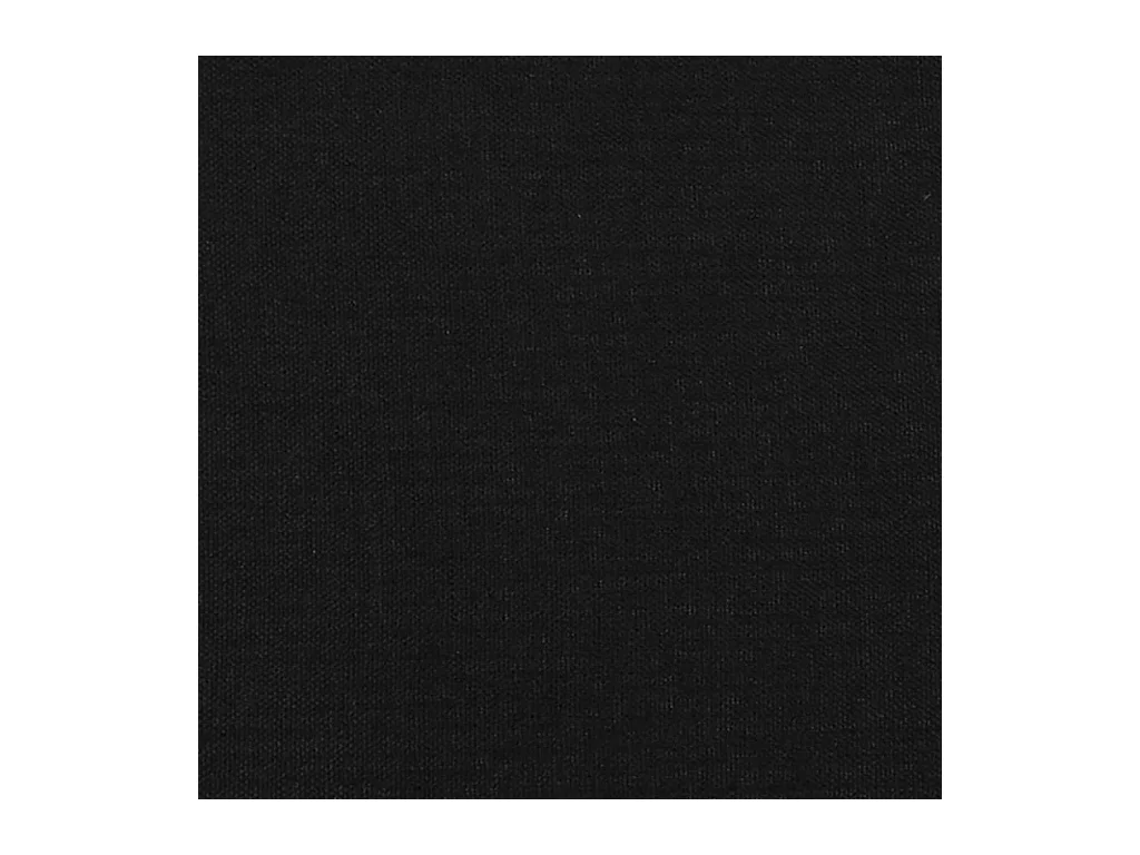 Sommier à lattes de lit Noir 160x200 cm Tissu
