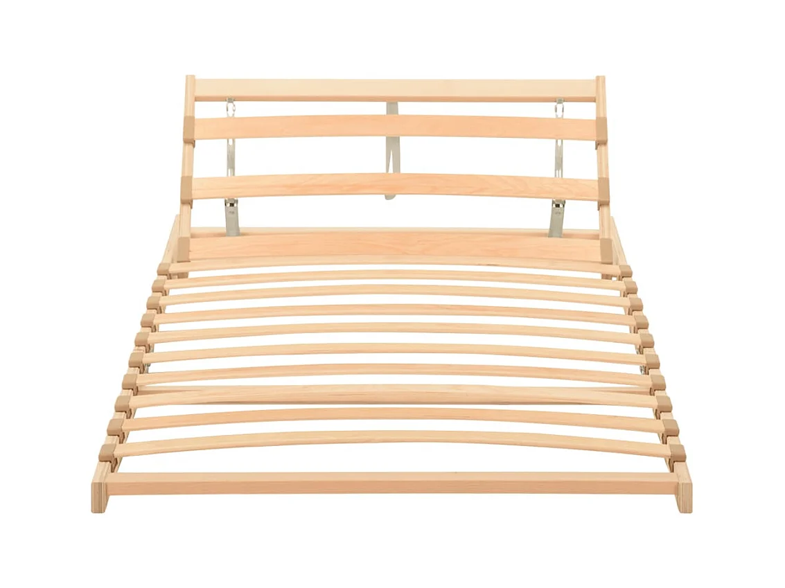 Estrado de ripas com 13 ripas cabeceira ajustável 80x200 cm