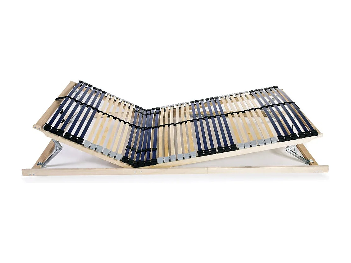 Estrado de ripas com 42 ripas 7 zonas 120x200 cm