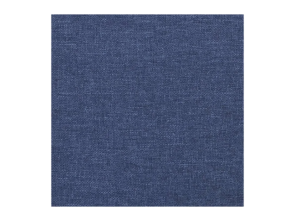 Estrutura de cama com molas 160x200 cm tecido azul