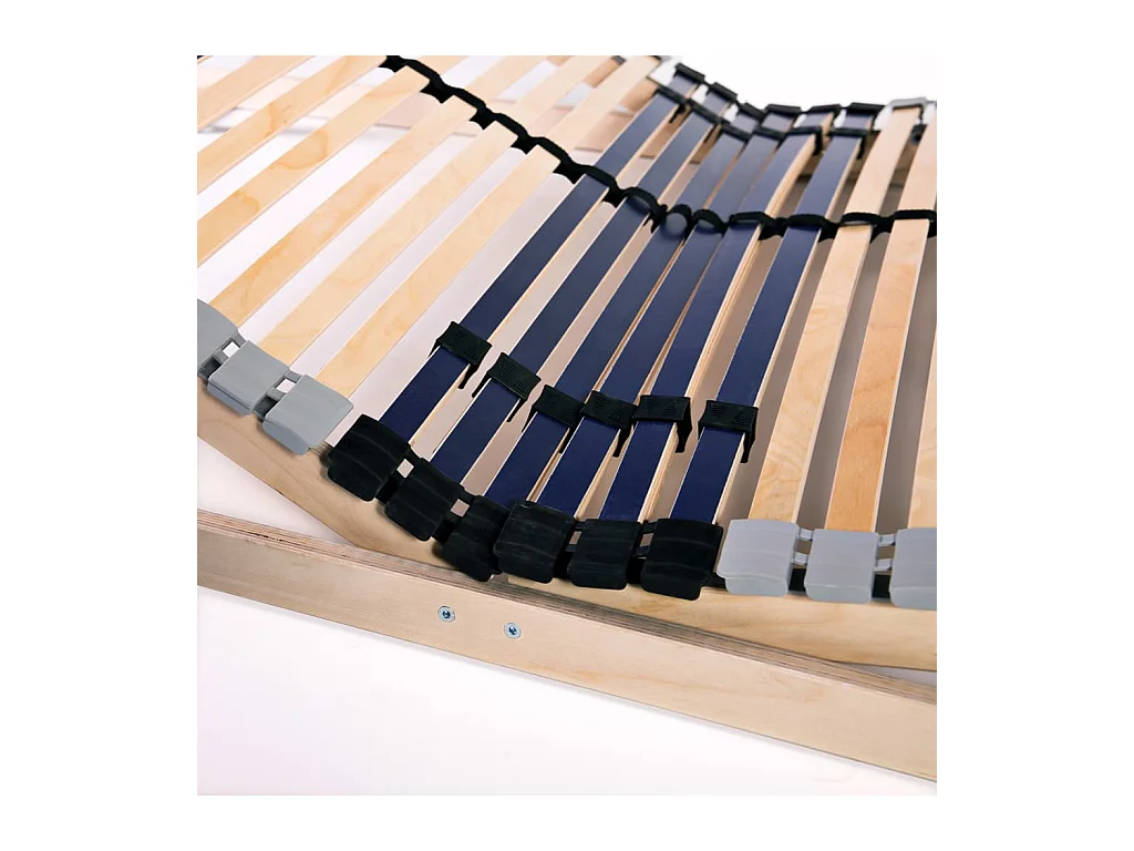 Estrado de ripas com 42 ripas 7 zonas 100x200 cm