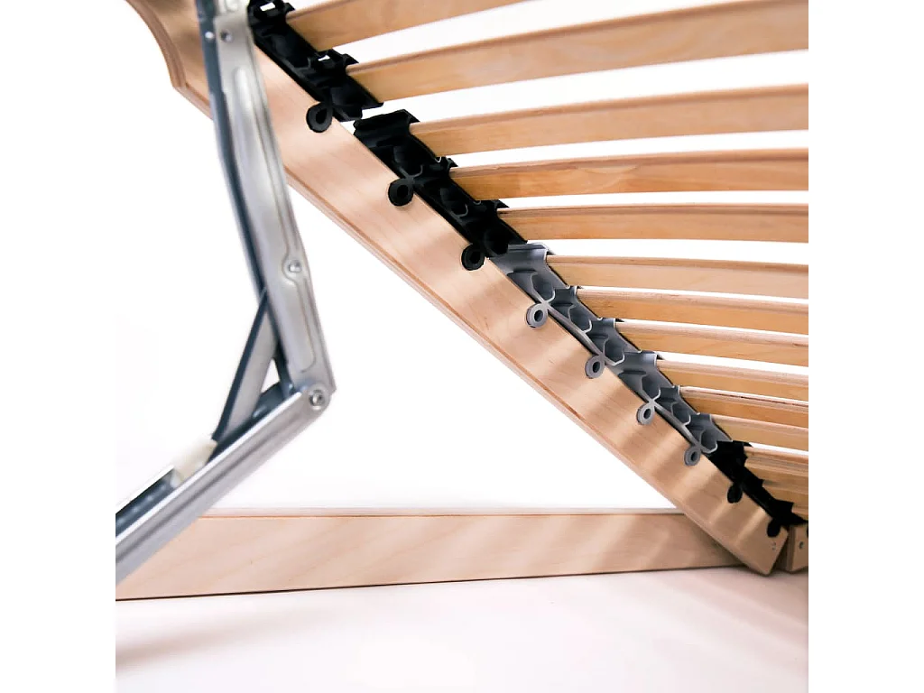 Estrado de ripas com 42 ripas 7 zonas 100x200 cm