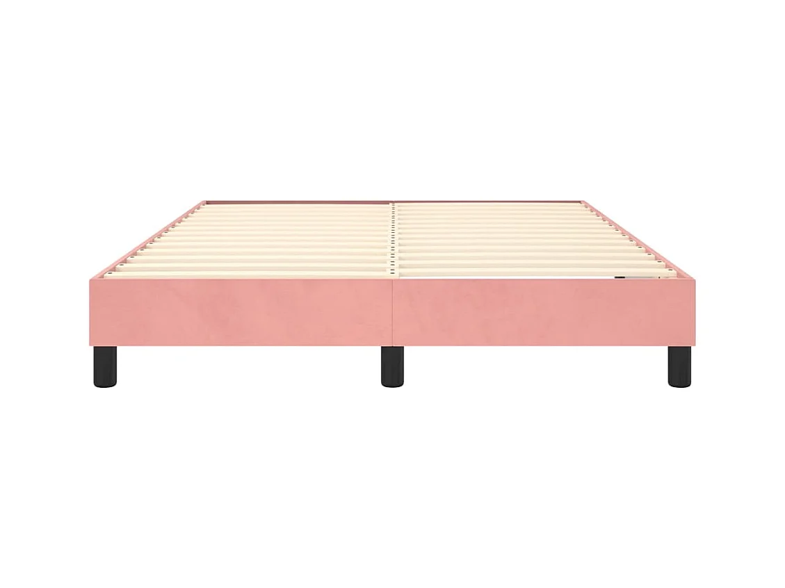 Sommier à lattes de lit Rose 140x200 cm Velours