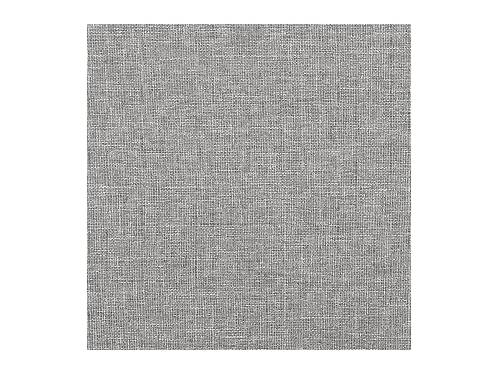 Sommier à lattes de lit Gris clair 200x200 cm Tissu