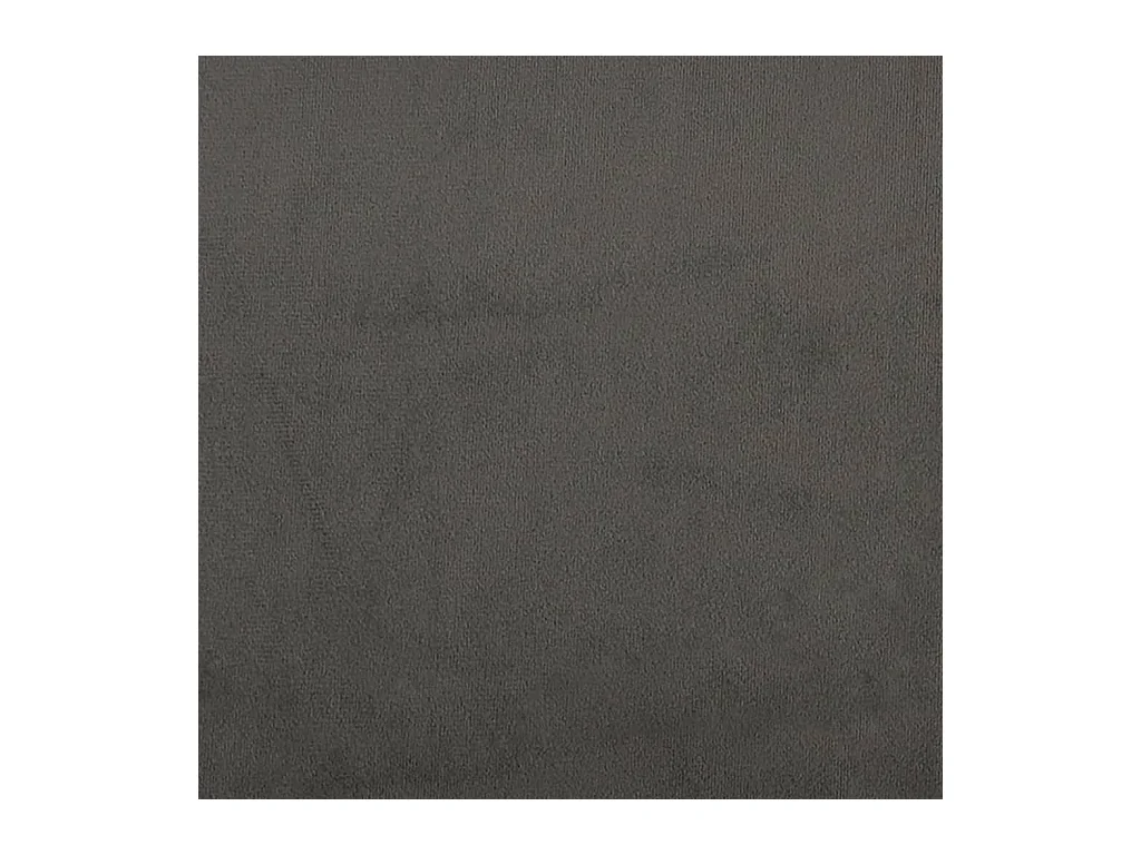 Sommier à lattes de lit Gris foncé 200x200 cm Velours