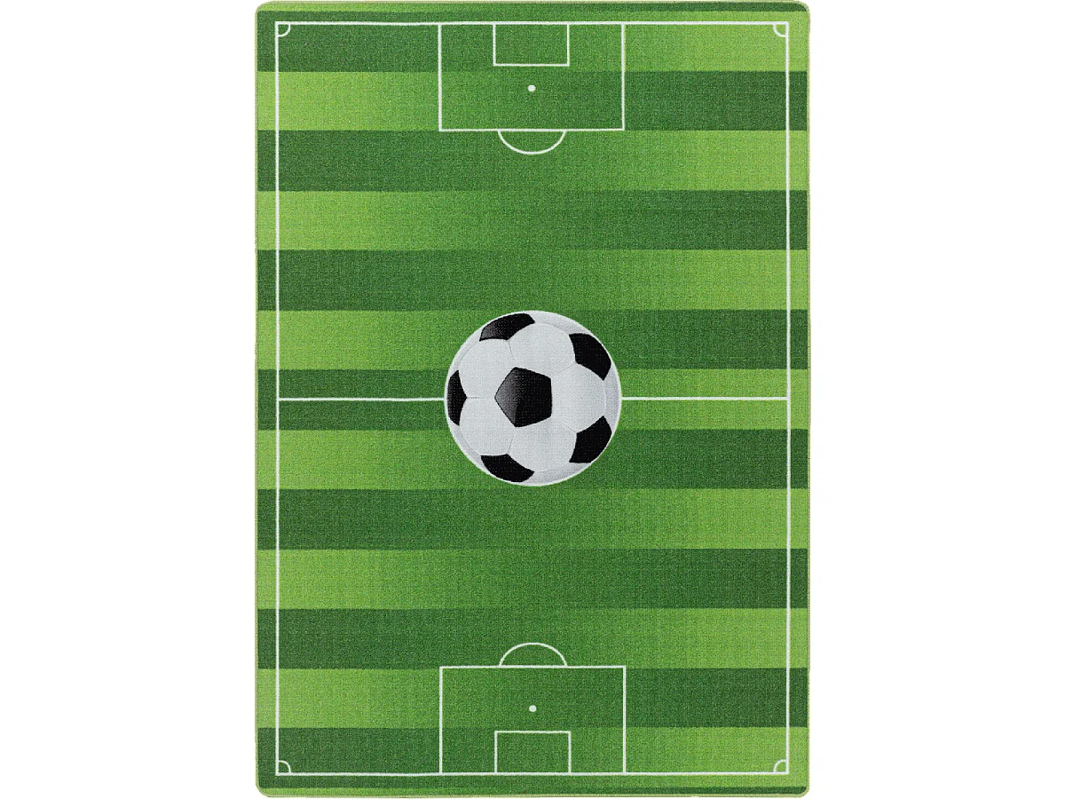 Tapis enfant 120x170 Lavable 30° FOOT vert