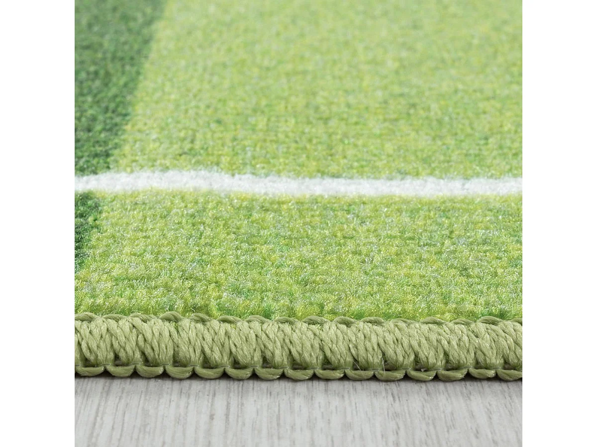 Tapis enfant 140x200 Lavable 30° FOOT vert