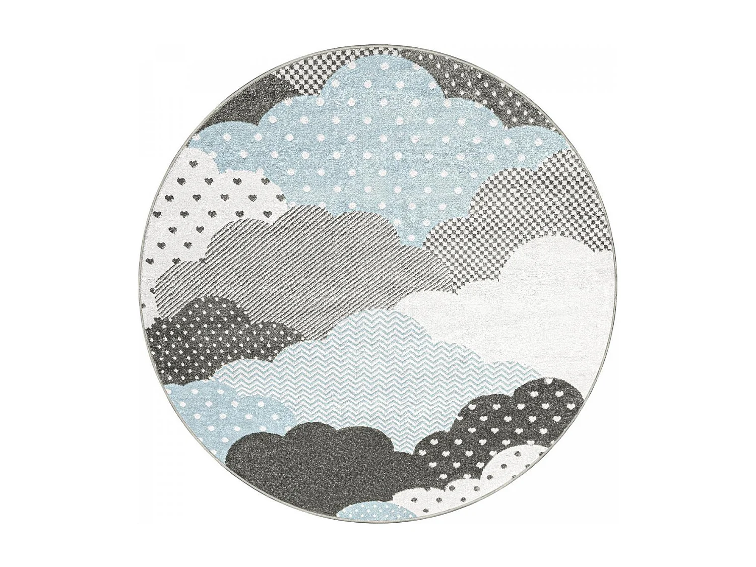 Alfombra infantil tejida CLOUDY