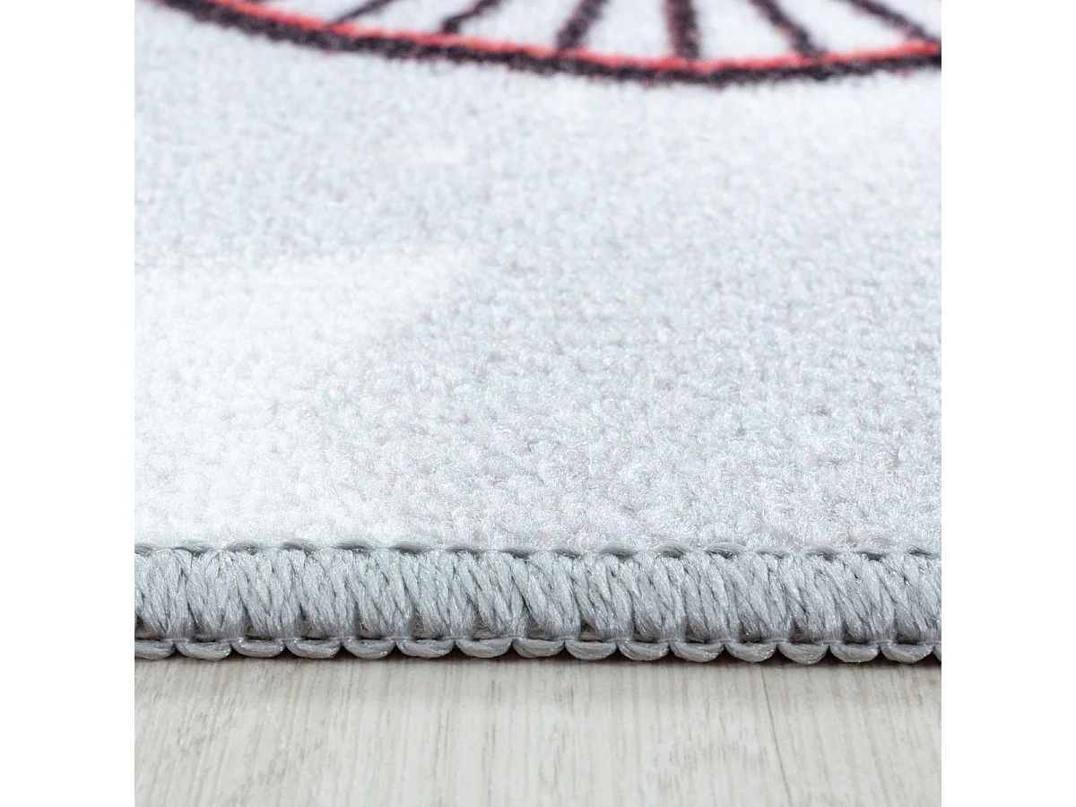 Tapis enfant 140x200 Lavable 30° CIRCU G gris