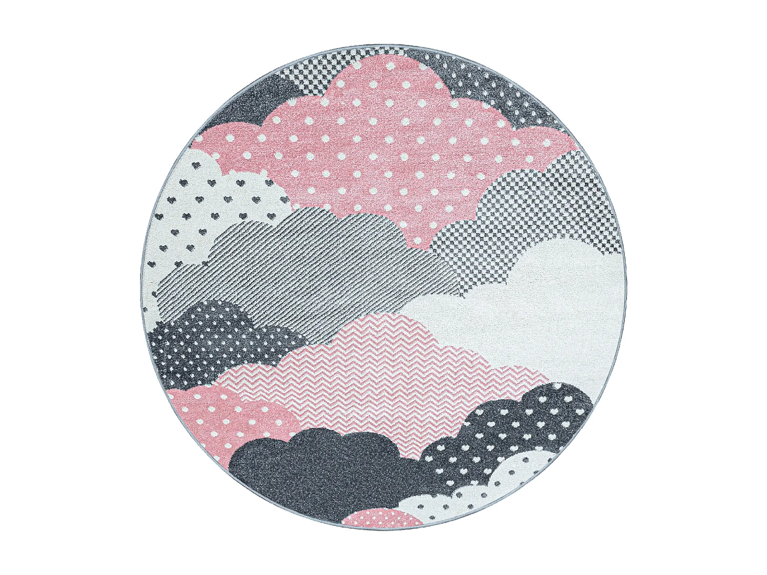 Alfombra infantil tejida CLOUDY