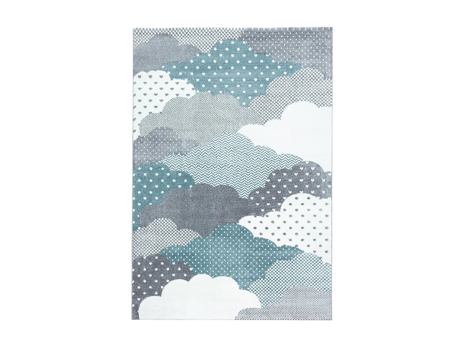 Alfombra infantil tejida CLOUDY