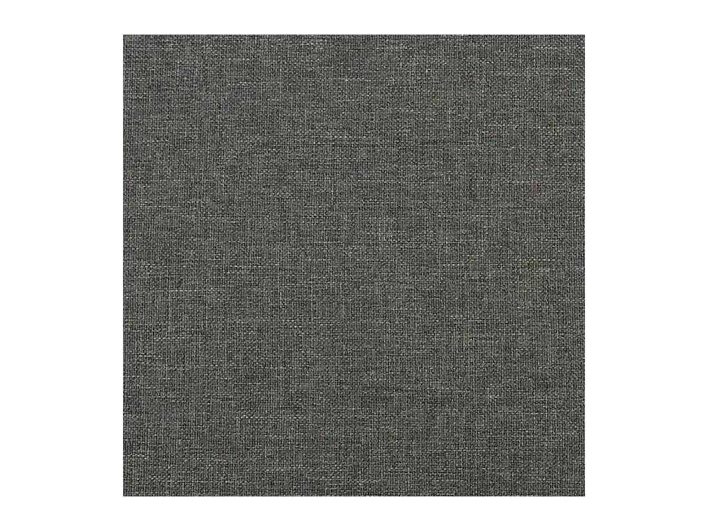 Sommier à lattes de lit Gris foncé 200x200 cm Tissu