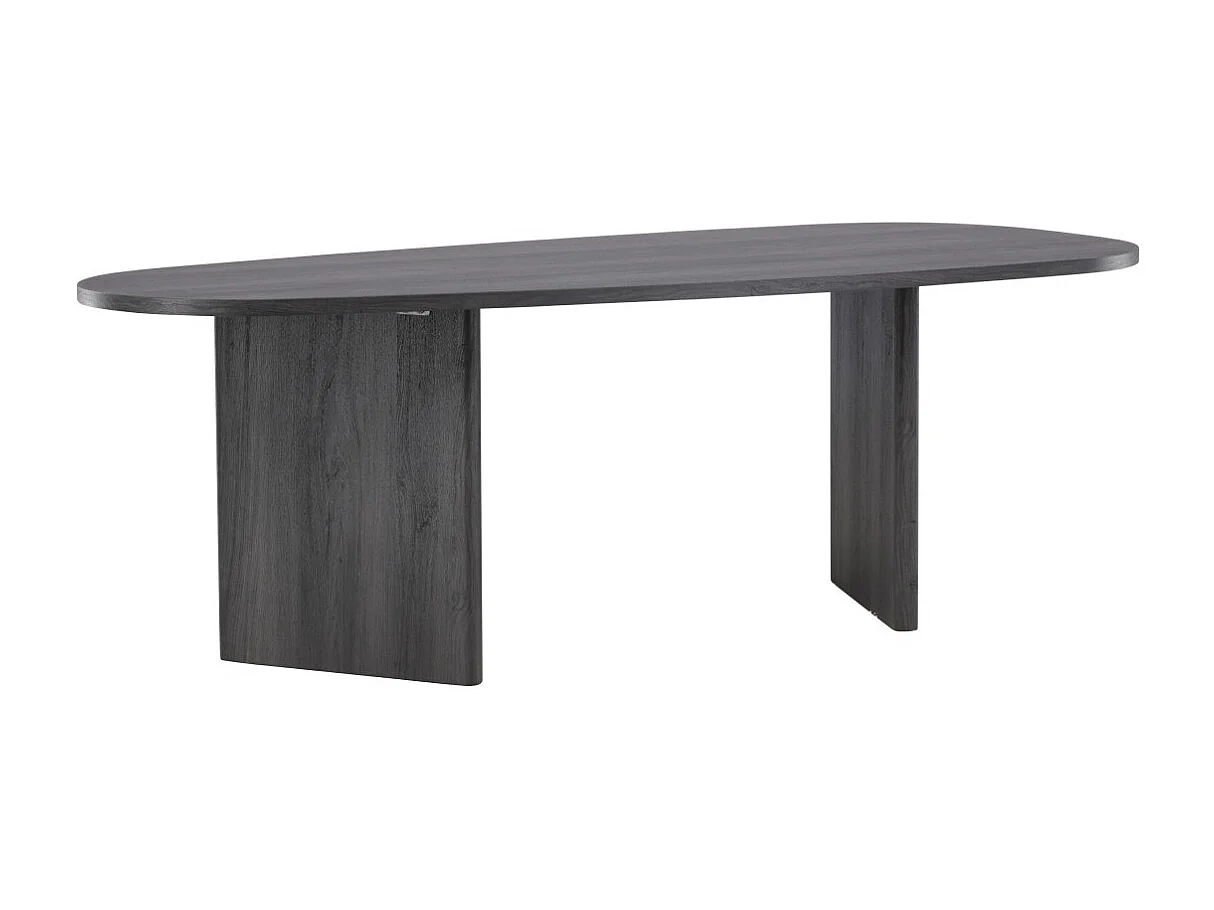 Table à Manger Design "Grönvik" 220cm Noir