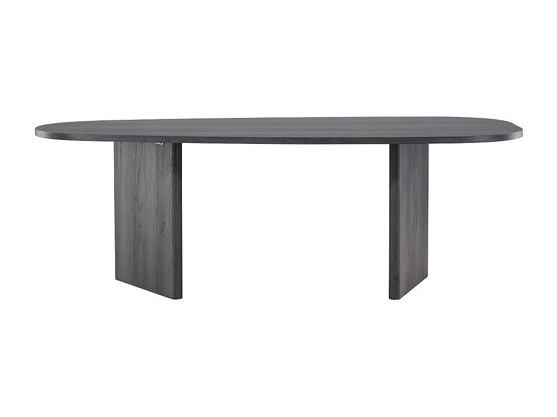 Table à Manger Design "Grönvik" 220cm Noir