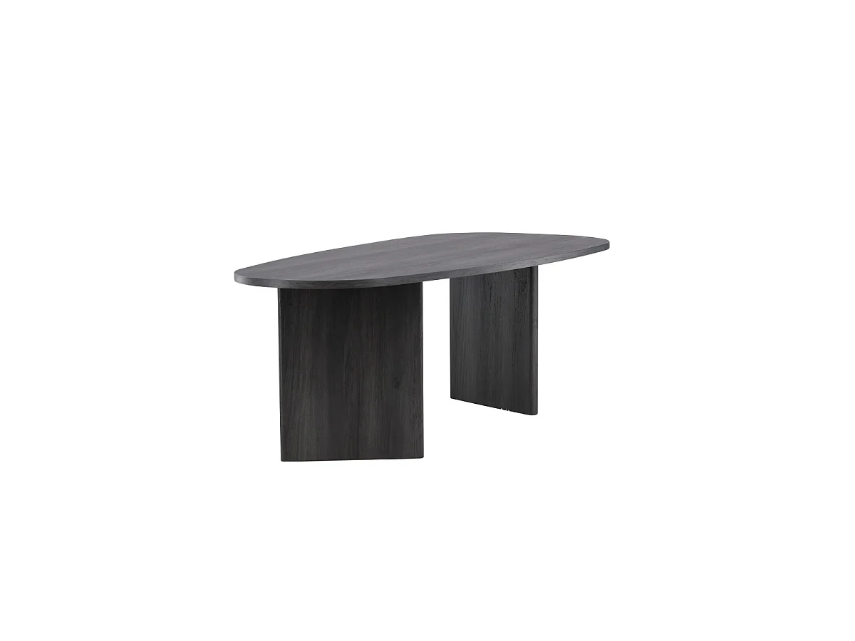 Table à Manger Design "Grönvik" 220cm Noir