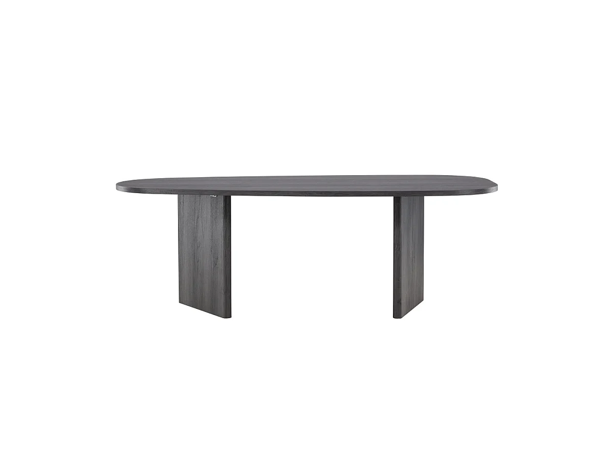 Table à Manger Design "Grönvik" 220cm Noir