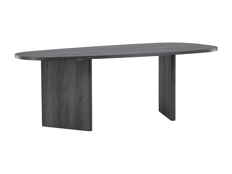 Table à Manger Design "Grönvik" 220cm Noir