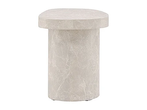 Båstad table d'angle gris clair.