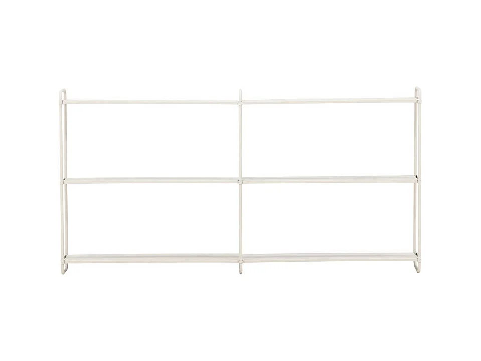 LyonB Regal Wandhängend 3 Regale beige.