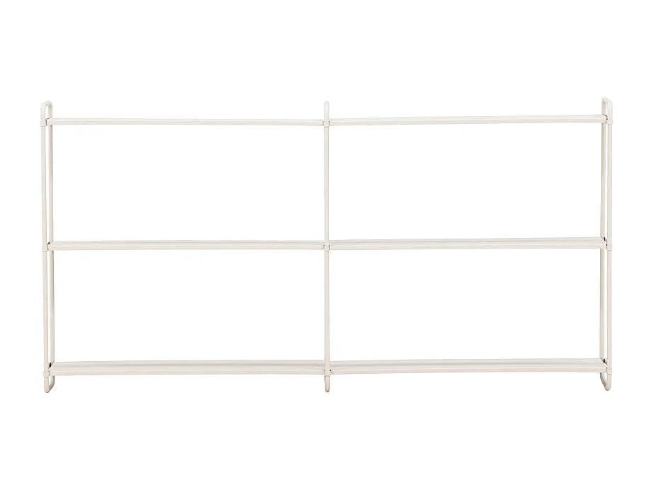 Étagère Murale en Métal "Lyon" 122cm Beige