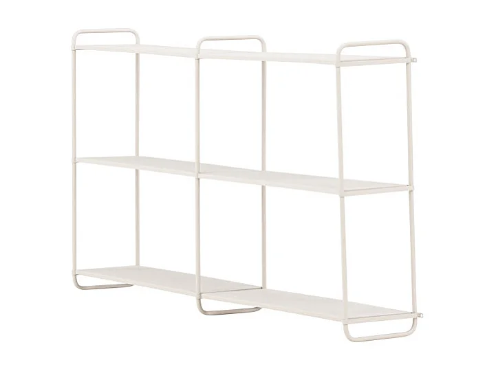 Étagère Murale en Métal "Lyon" 122cm Beige