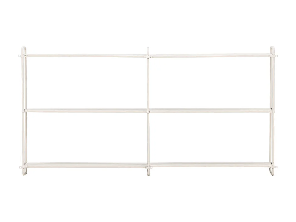 Étagère Murale en Métal "Lyon" 122cm Beige