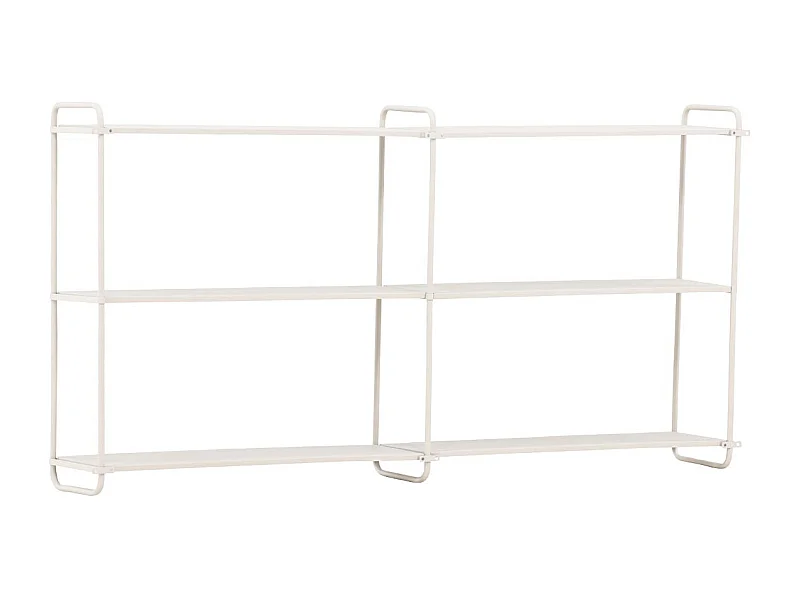 Étagère Murale en Métal "Lyon" 122cm Beige