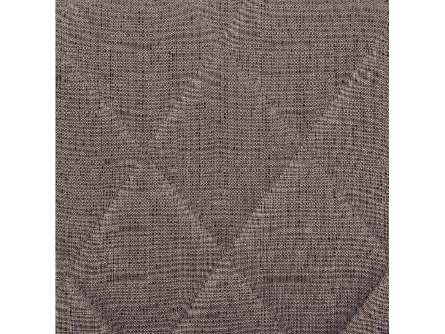 Tabouret de bar - Tissu & Noir - Taupe - Lazio