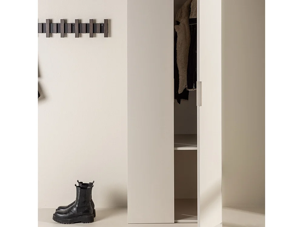 Armoire 2 Portes "Nice"  177cm Beige