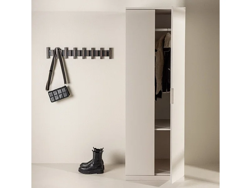 Armoire 2 Portes "Nice"  177cm Beige