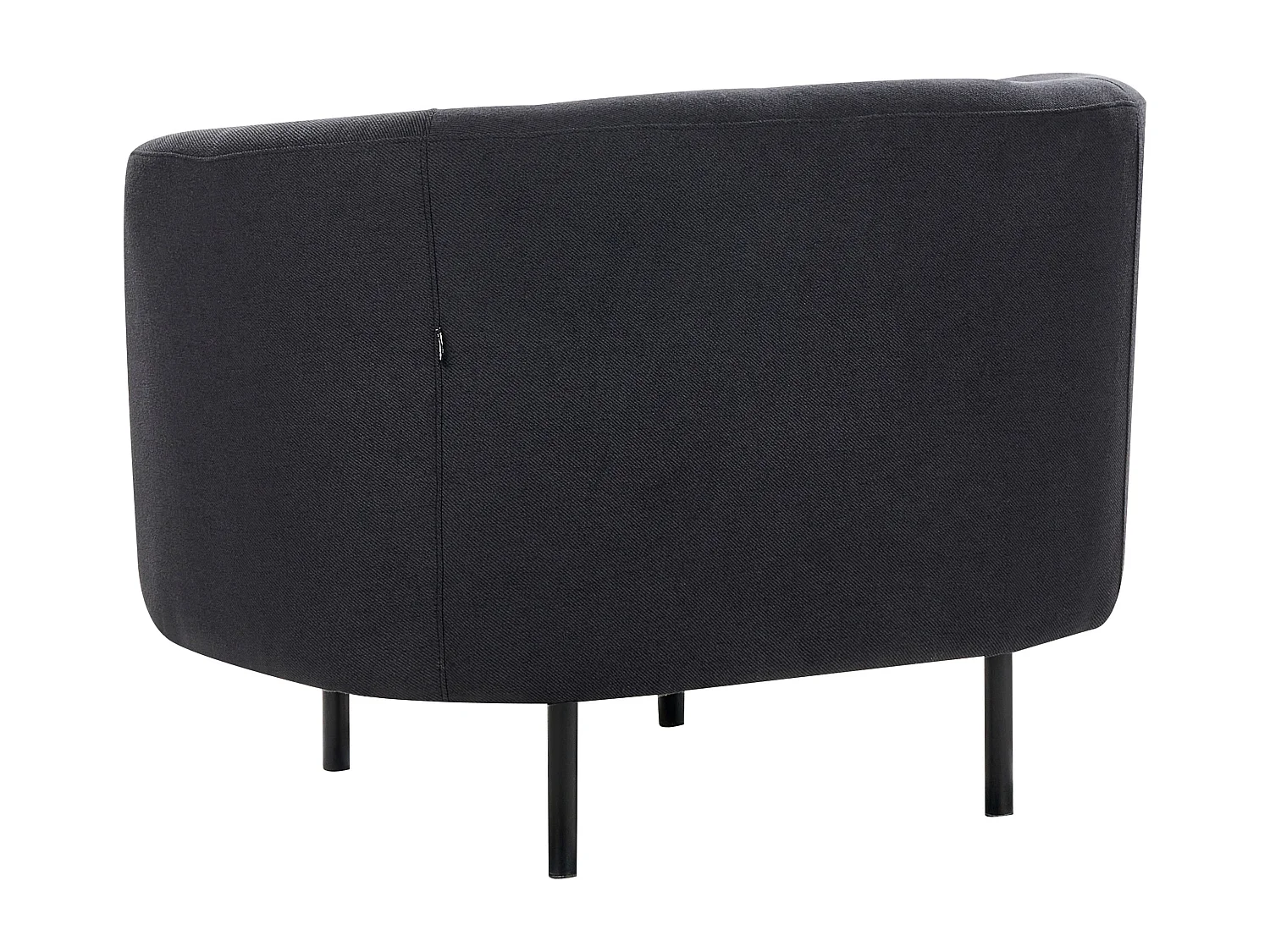 Fauteuil LOEN Tissu Noir