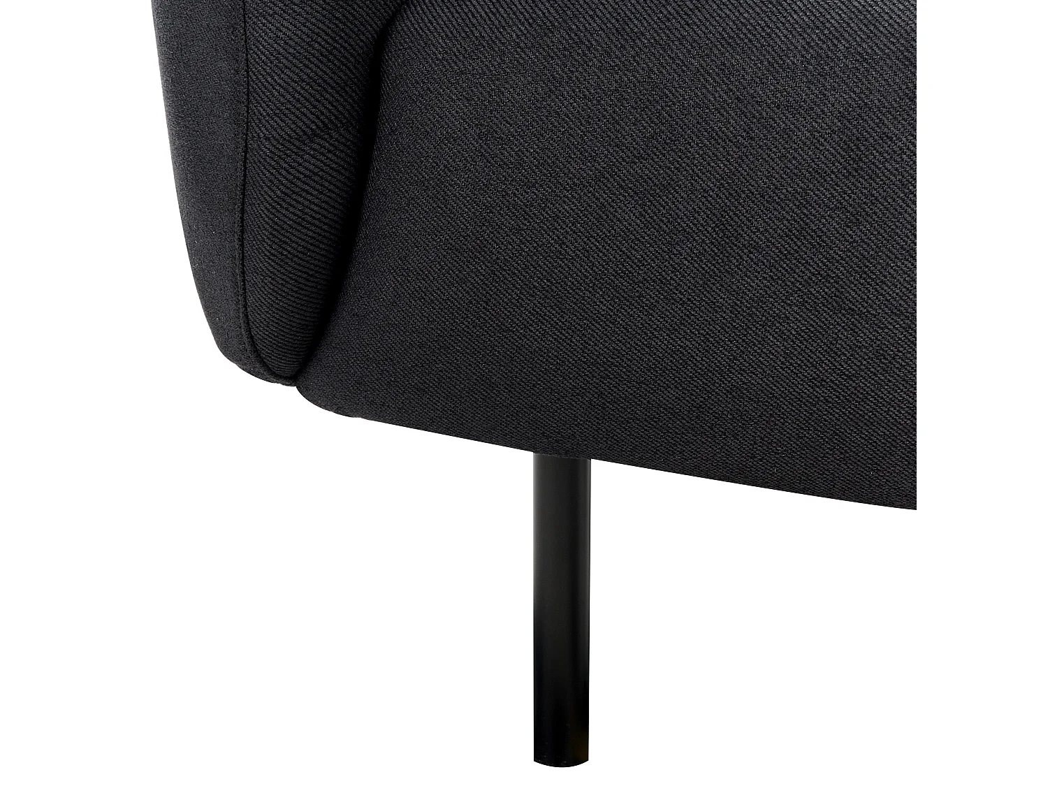 Fauteuil LOEN Tissu Noir