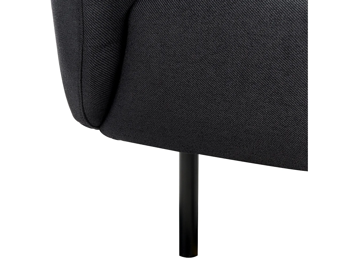 Fauteuil LOEN Tissu Noir