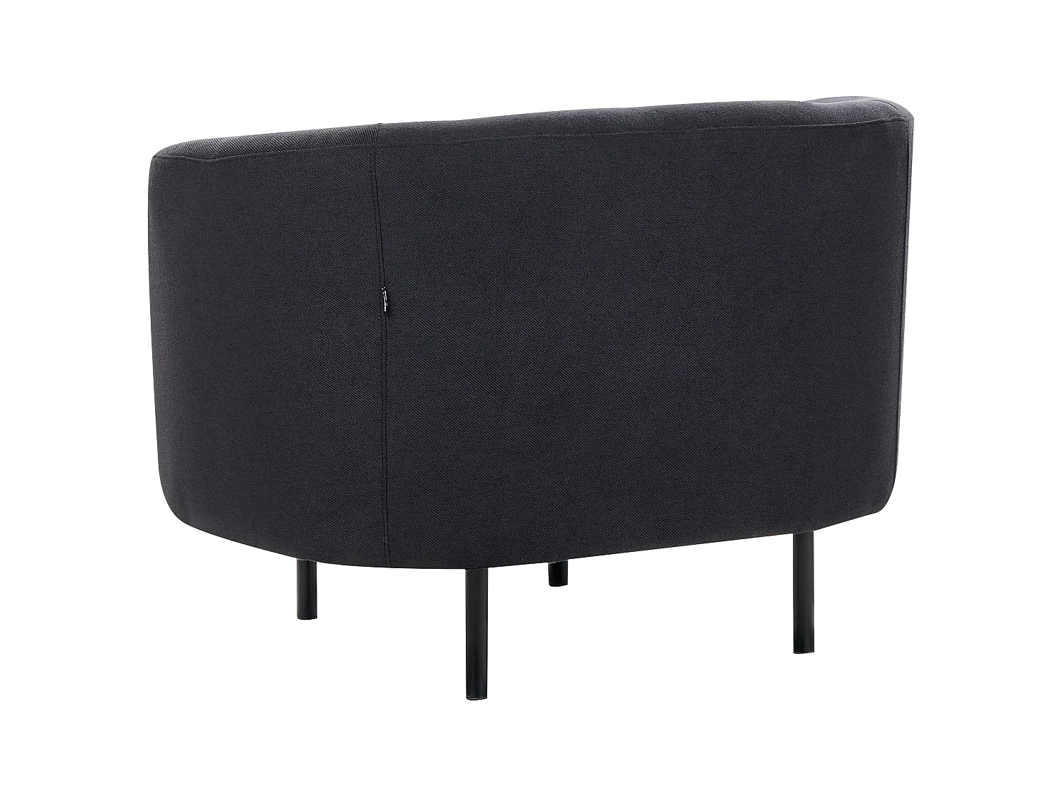 Fauteuil LOEN Tissu Noir