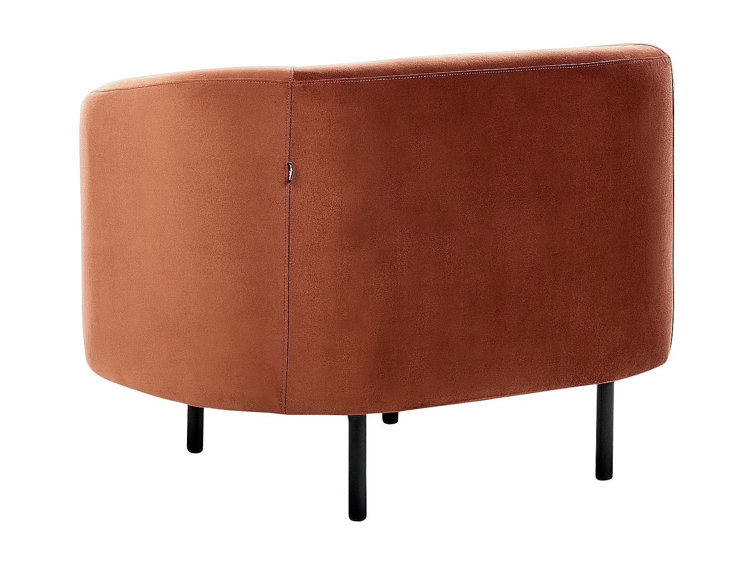 Fauteuil LOEN Velours Orange