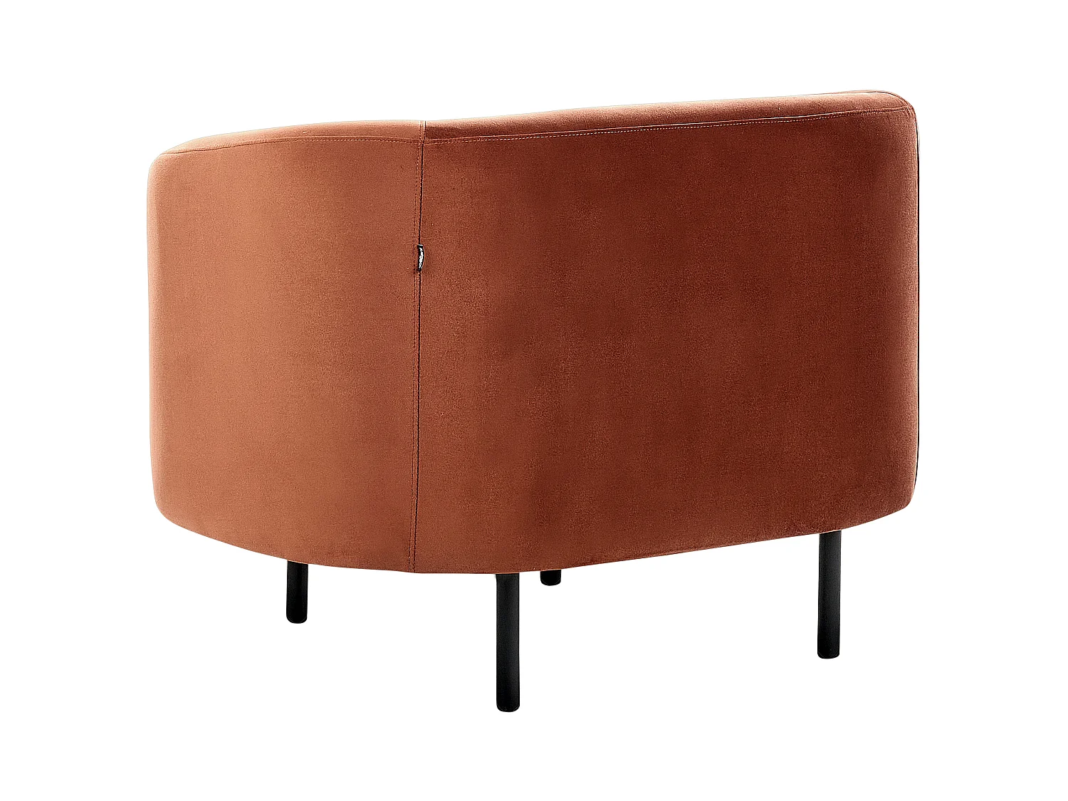 Fauteuil LOEN Velours Orange