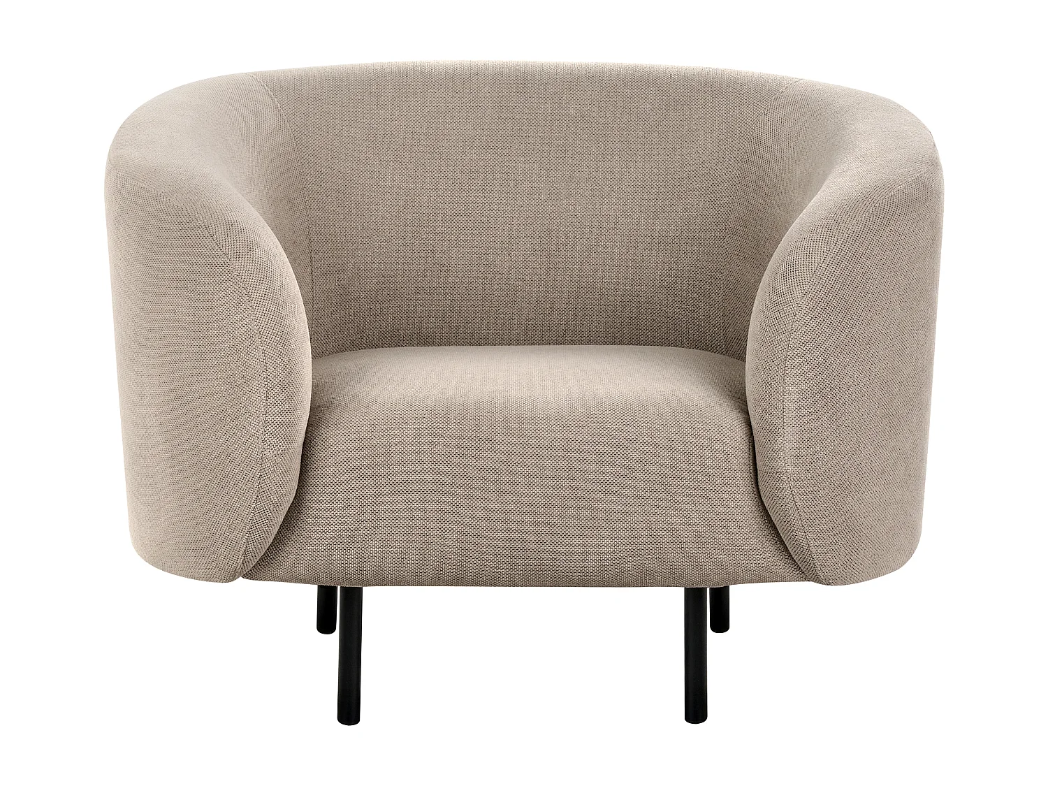 Fauteuil LOEN Tissu Taupe