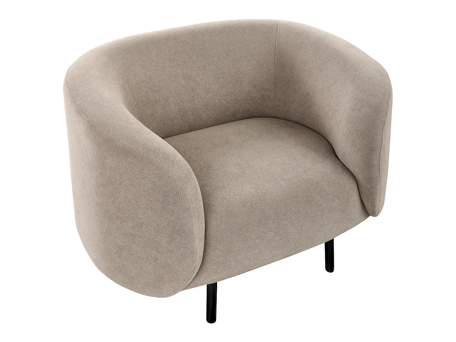 Fauteuil LOEN Tissu Taupe
