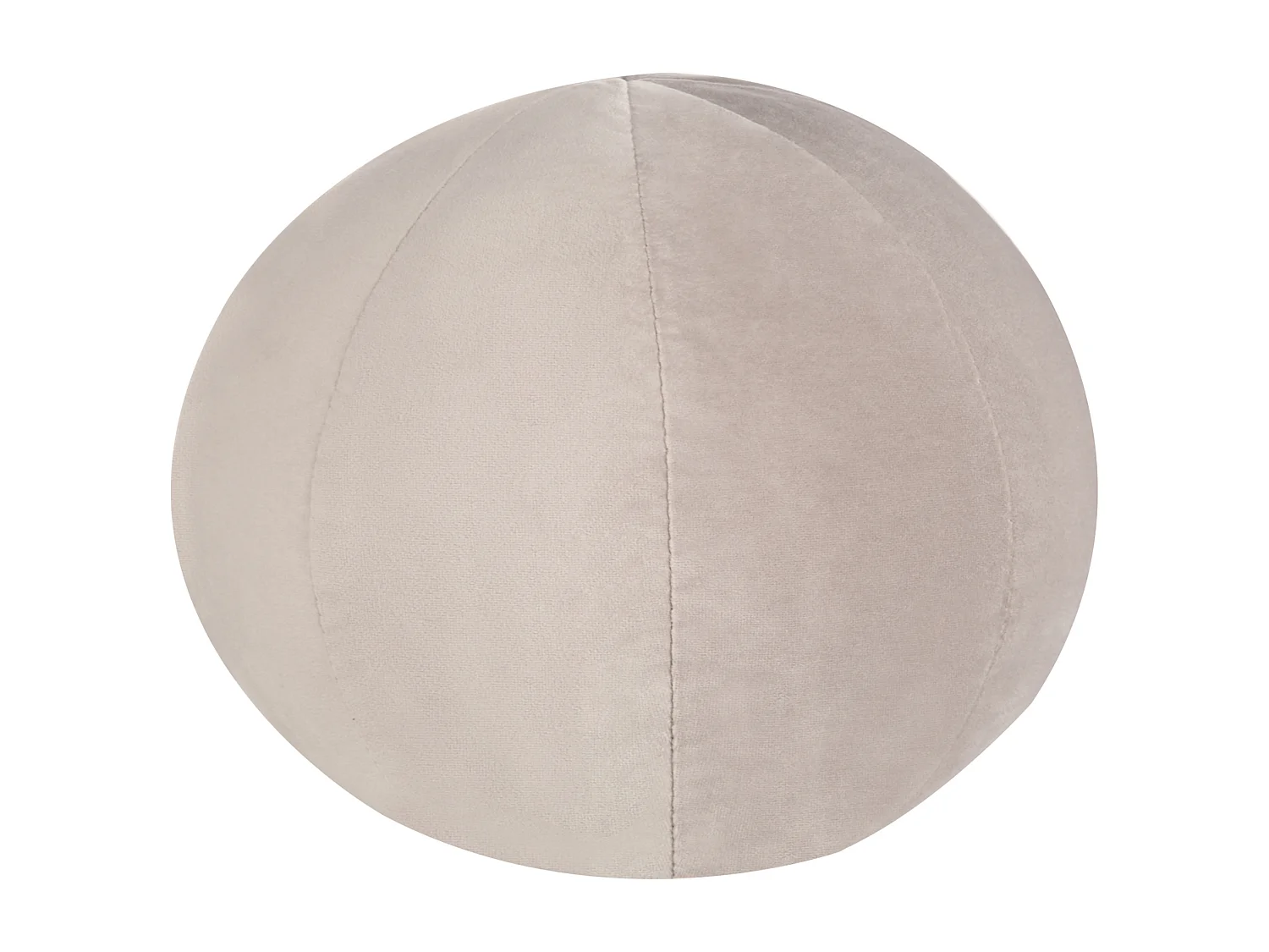 Sessel LEIREN Samtstoff Taupe