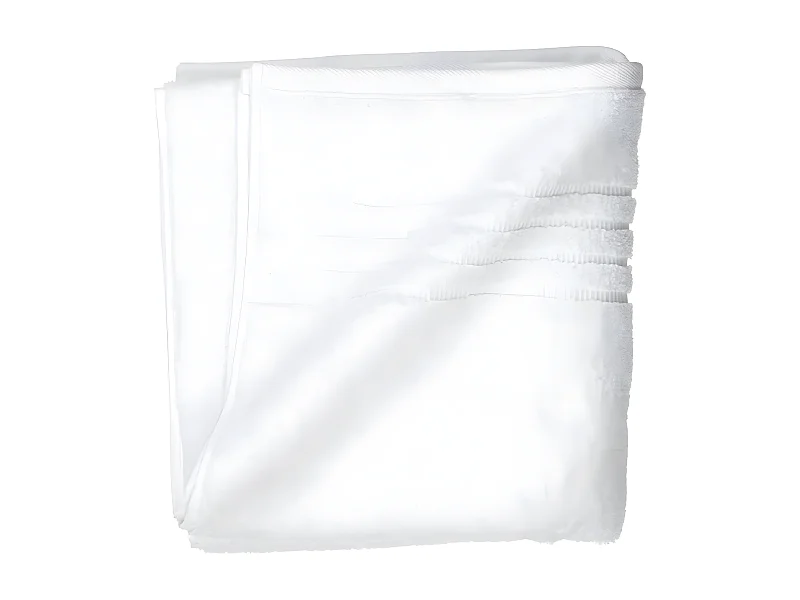 Serviette de toilette Leonora Blanc