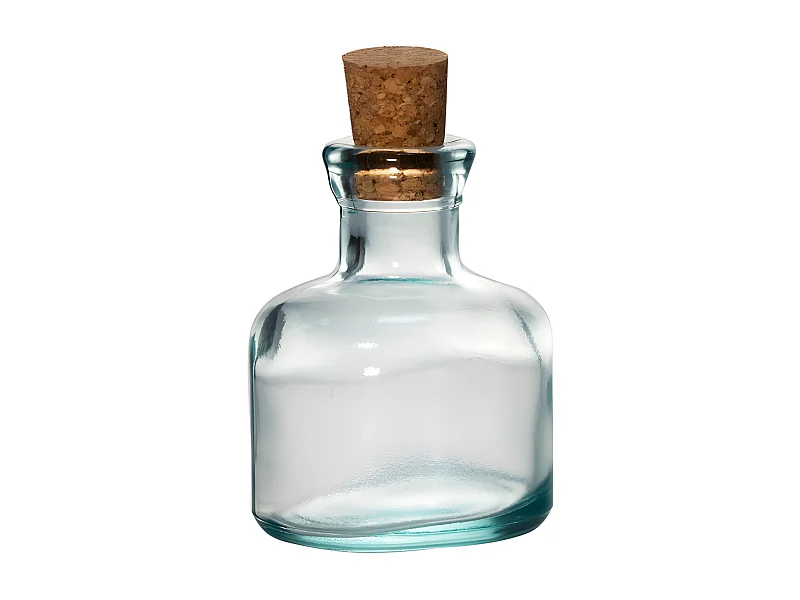 Flacon avec bouchon en liège 12,5 cl (lot de 6)