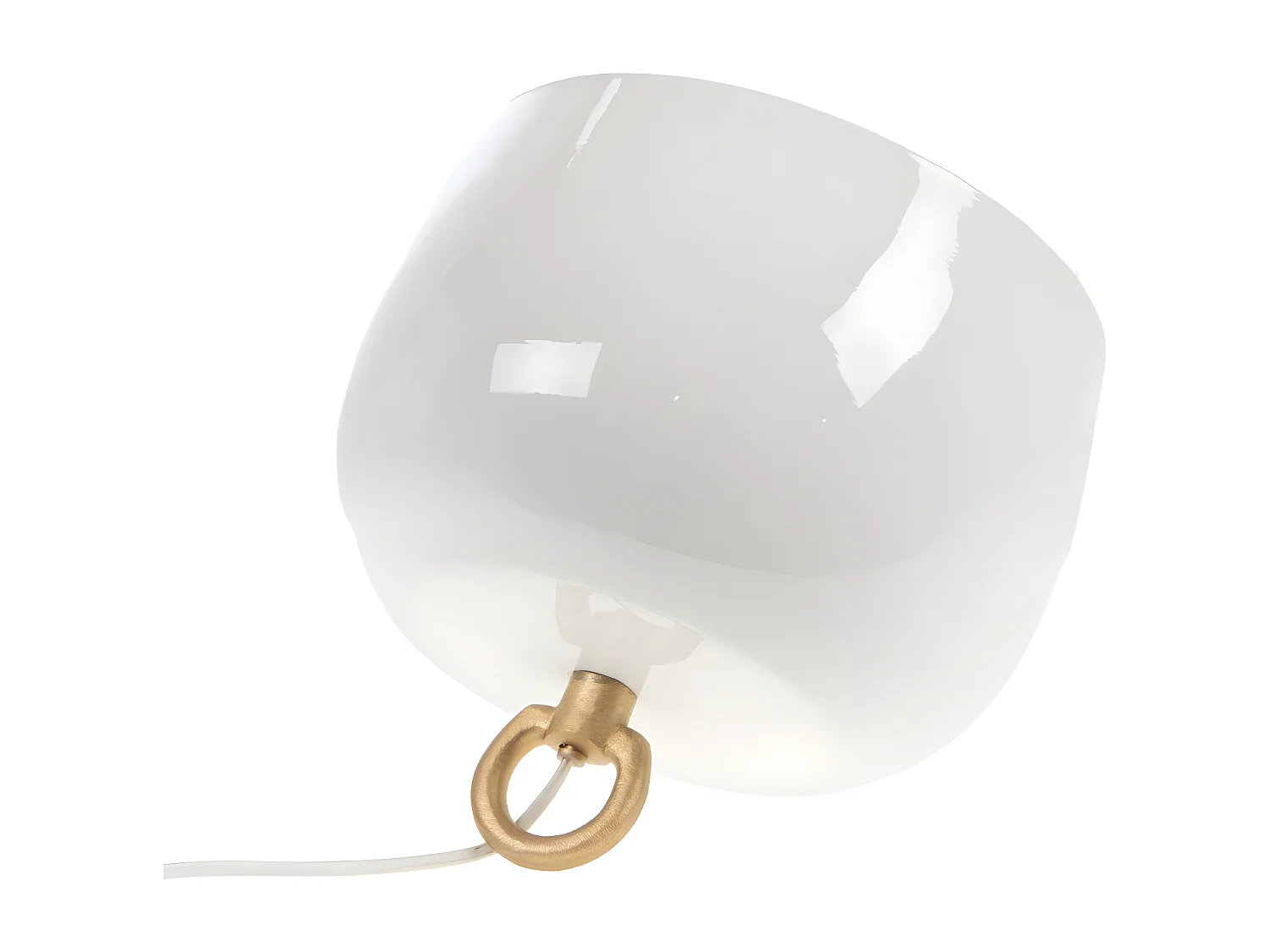 Lampe de table Samuel blanc 28 cm